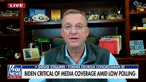 Fmr Rep Doug Collins: Americans Aren't Buying Biden's Lies On The Economy..