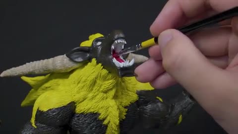 How to make "Furious Rajang" using clays