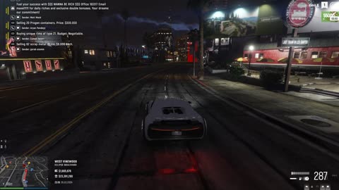 GTA V - Grand RP EN1 - Bugatti Chiron - Corrida de Rua de 26/03/2024 - 23:15 - Sargento Rodrigues