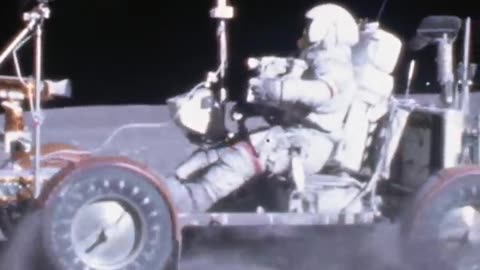 In 1971 NASA put a car on the moon