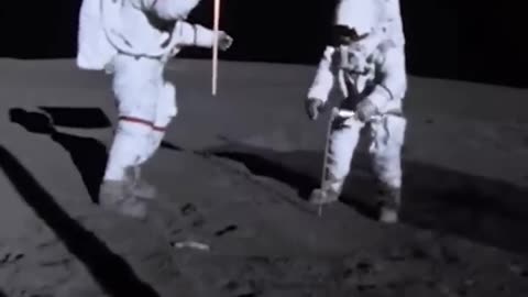 Neil Armstrong's Moon landing video 😍🔥 #shorts #short #viral #viralvideo #thespacezone