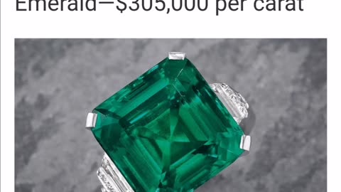 Most Expensive Gem Stones in the world