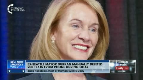 POSOBIEC: Ex-Seattle Mayor manually deleted 200 texts from her phone during CHAZ while people were being murdered in the streets, and is now being accused of tampering with evidence