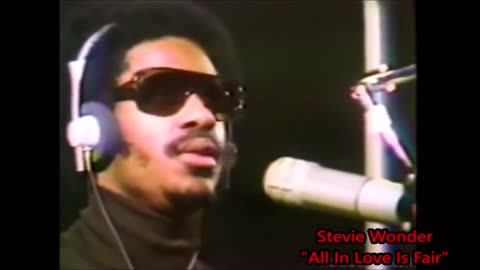 Stevie Wonder: All in Love is Fair (Live in studio) (My "Stereo Studio Sound" Re-Edit)