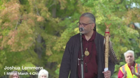 Joshua Lemmens commences 1 Million March 4 Children Vernon BC