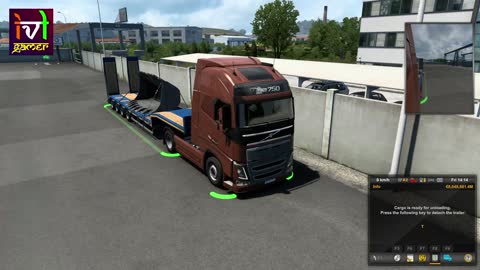 Final Delivery VOLVO FH GLOBETROTTER XL - ETS 2 1.46 - #ets2 #volvo #shorts #delivery