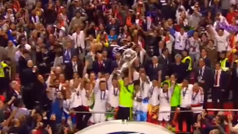 Real Madrid vs Atletico Madrid 2014 uefa champions league final#vibe #football