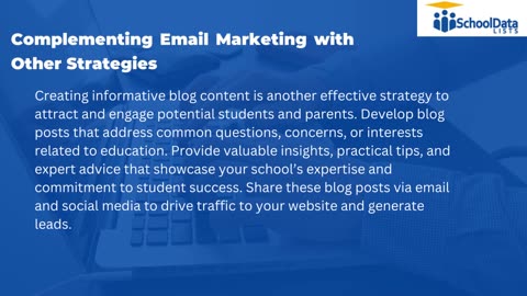 Increase Enrollment with a Targeted Schools Email List