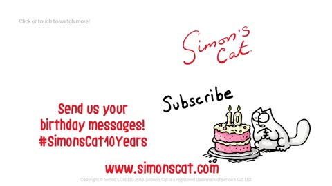 Purrthday Cake (A 10th Birthday Special) - Simon's Cat SHORTS #75