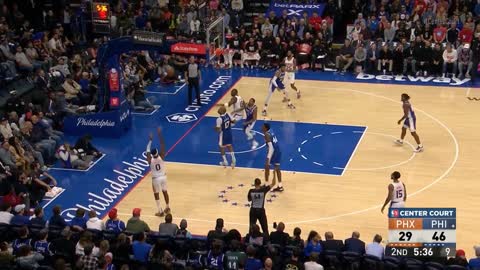 PJ Tucker wipes his shoe after getting ankles broken by Torrey Craig 😂