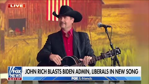 Fox & Friends : John Rich's 'non-woke' song hits number one on iTunes