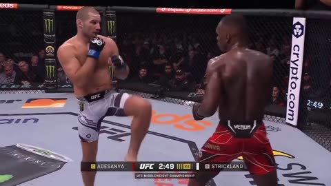 UFC Sean Strickland VS Israel Adesanya Full Fight - MMA Fighter