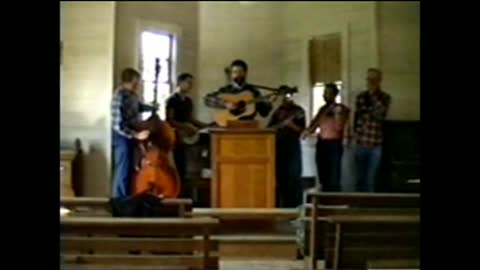 Hoopers Creek singing in old church