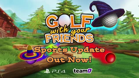 Golf With Your Friends - Sports Update Trailer PS4 Games