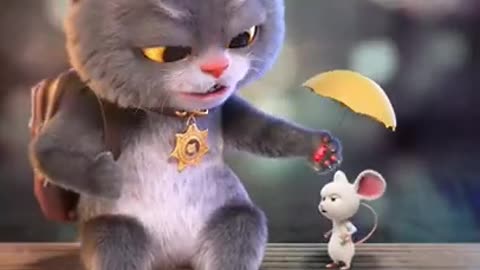 Cute Cartoon Cat and Mouse animation video💖 Where are you going🥺 Where are i😢 Chinese cartoon video💖