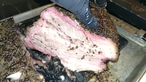 16 Hour Pecan and Oak Smoked Brisket