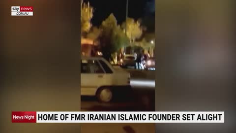 Islamic Republic founder's house torched