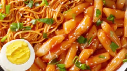 Rabokki Korean Street Food | Popular Dishes in Korea