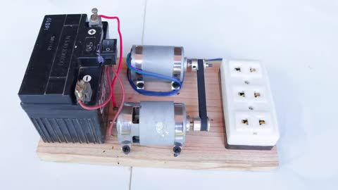 How to make 220V generator dynamo