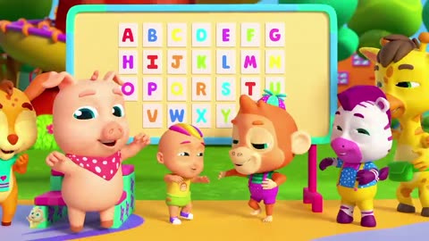 ABC song. Alphabet Song for kids