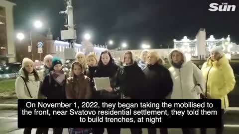 Russian women plea to Putin: 'Bring our men home from meat grinder war'