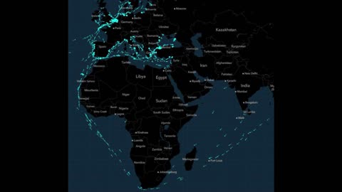 The Red Sea and the Israeli port of Eilat are excluded from world trade.