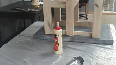 Attaching top to end table base