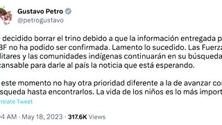 Fate of Colombian plane crash children still unknown