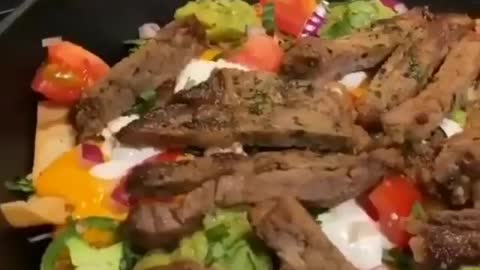 Loaded Steak Nachos ,keto diet,keto recipes