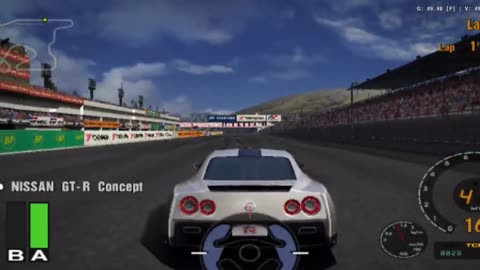 Gran Turismo Concept 2002 - Course License 10 Final Try(AetherSX2 HD)