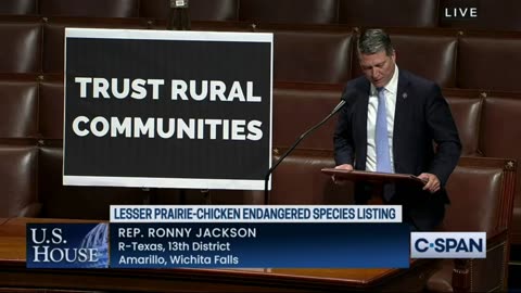 Ronny Jackson Lesser Prairie Chicken