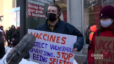 Trucker convoy: “We are standing for our children and our grandchildren,” Ottawa protester says