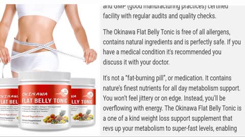 Okinawa Flat Belly Tonic Reviews | best Flat Belly Tonic | Okinawa review 2021