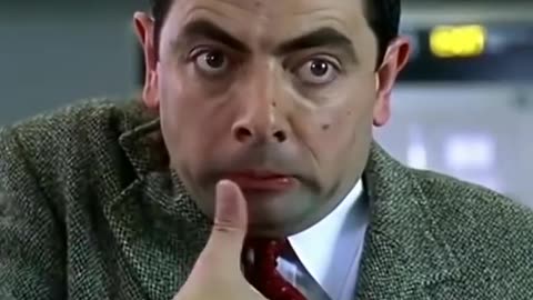 Mr. Bean a airport