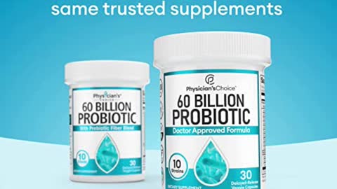 Physician's Choice Probiotics 60 Billion CFU