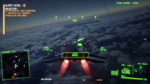 Project Wingman Conquest Mode, Mission 14, Normal, 0.5x alert modifier