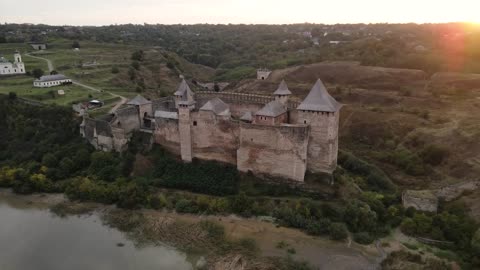 Castles of the Republic of Poland from the Air _ Western Ukraine