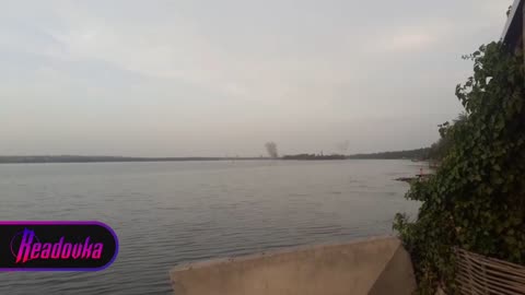 Video evidence of Ukraine bombing Kakhovskaya hydroelectric power station dam