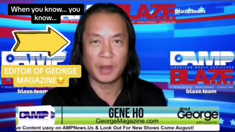 Gene Ho, George Magazine: Is he hinting at JFK Jr. Is ALIVE⁉️