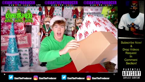 Jeremy Hutchins BUSTING 100 CHRISTMAS MYTHS IN 24 HOURS reaction