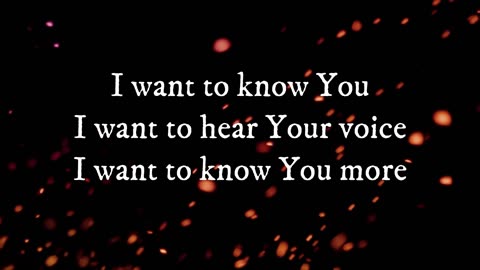 I Want To Know You - Sonicflood (Instrumental Remix Lyric Video)