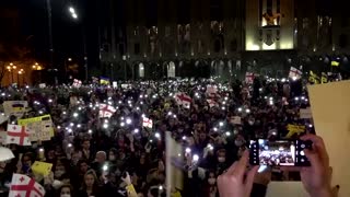 Thousands rally in Georgia in support of Ukraine