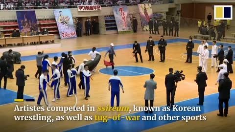 Cheerleading, taekwondo at North Korea’s sports contest