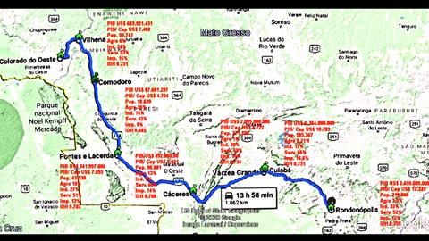 Rota BR-174 de Colorado do Oeste (RO) até Rondonópolis (MT) - Amazônia que você nunca viu