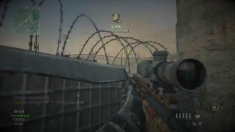 Modern Warfare 2 Throwback Sniping