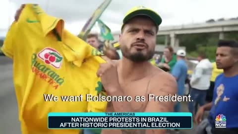 Nationwide Protests Spark In Brazil After Historic Presidential Election