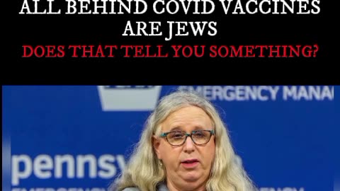 CV19 Jewish biological warfare against Goyim