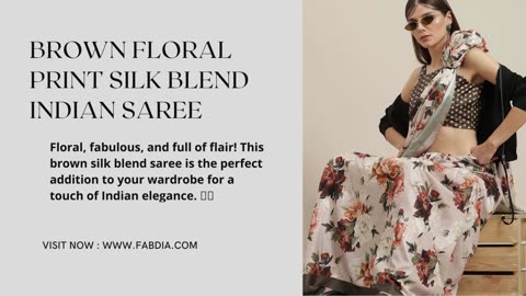 The Magnificent Indian Saree Collection by Fabdia.com