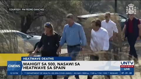 Mahigit 500 nasawi dahil sa nararanasang heatwave sa Spain