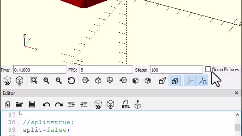 OpenScad: Animate